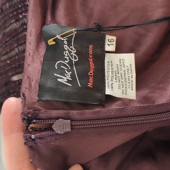 $598 Current Style NWT MacDuggal Special Occasion Gown 16 - Picture 6 of 10